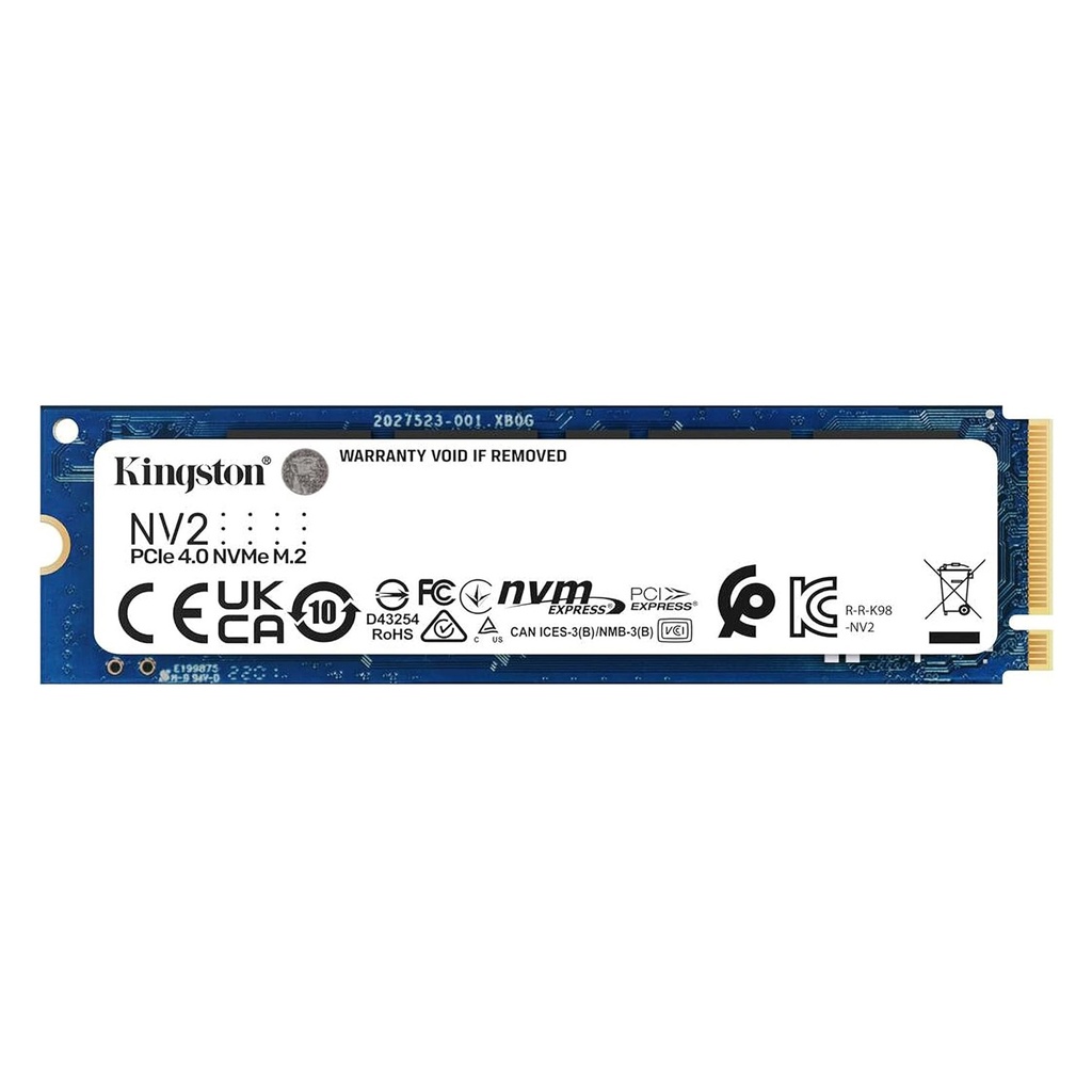 [NS013298] Kingston NV2 4TB M.2 NVMe SSD Up to 3500 MB/s
