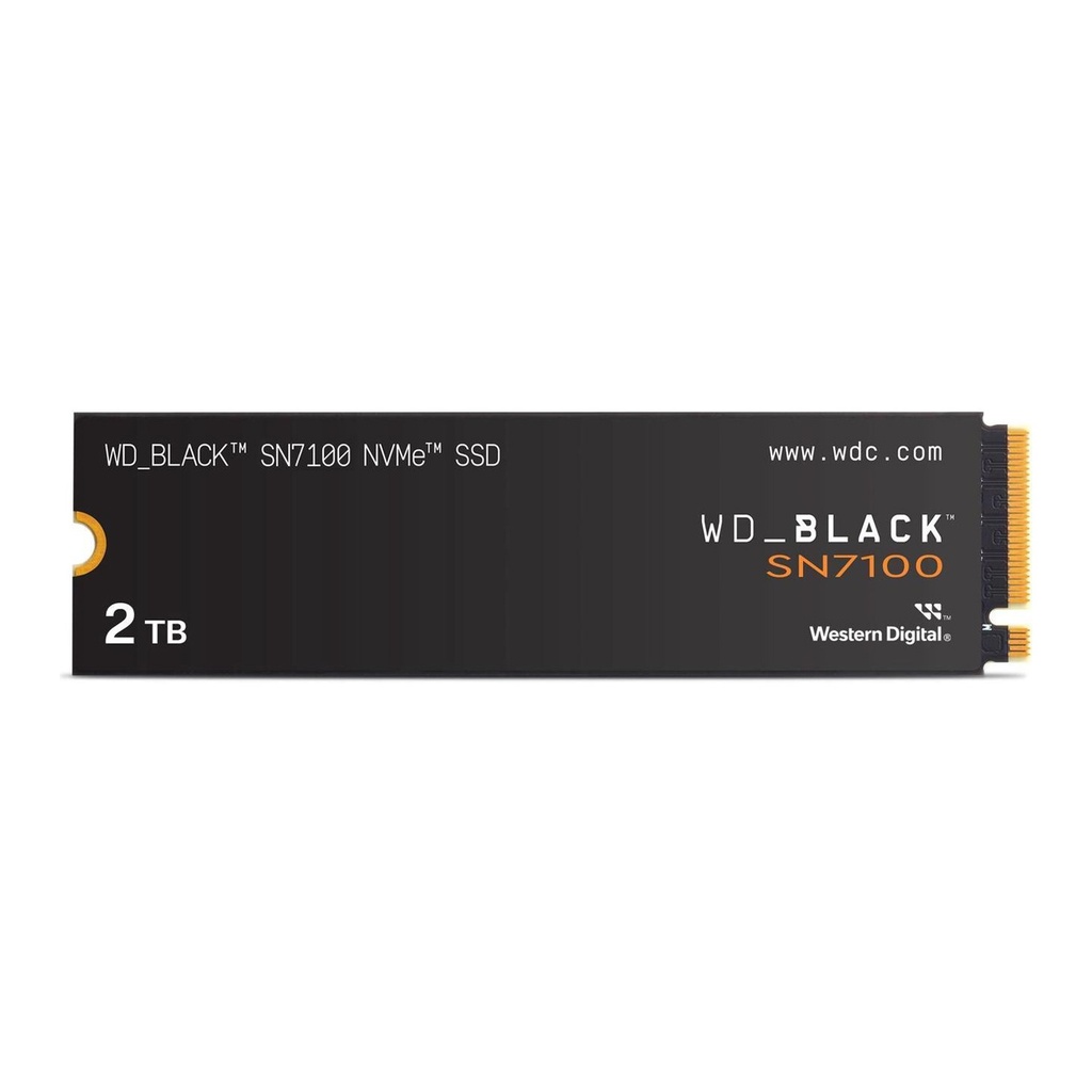WD Black SN7100 2TB NVME SSD Game Drive Gen 4 Upto 7250 MB/s Read