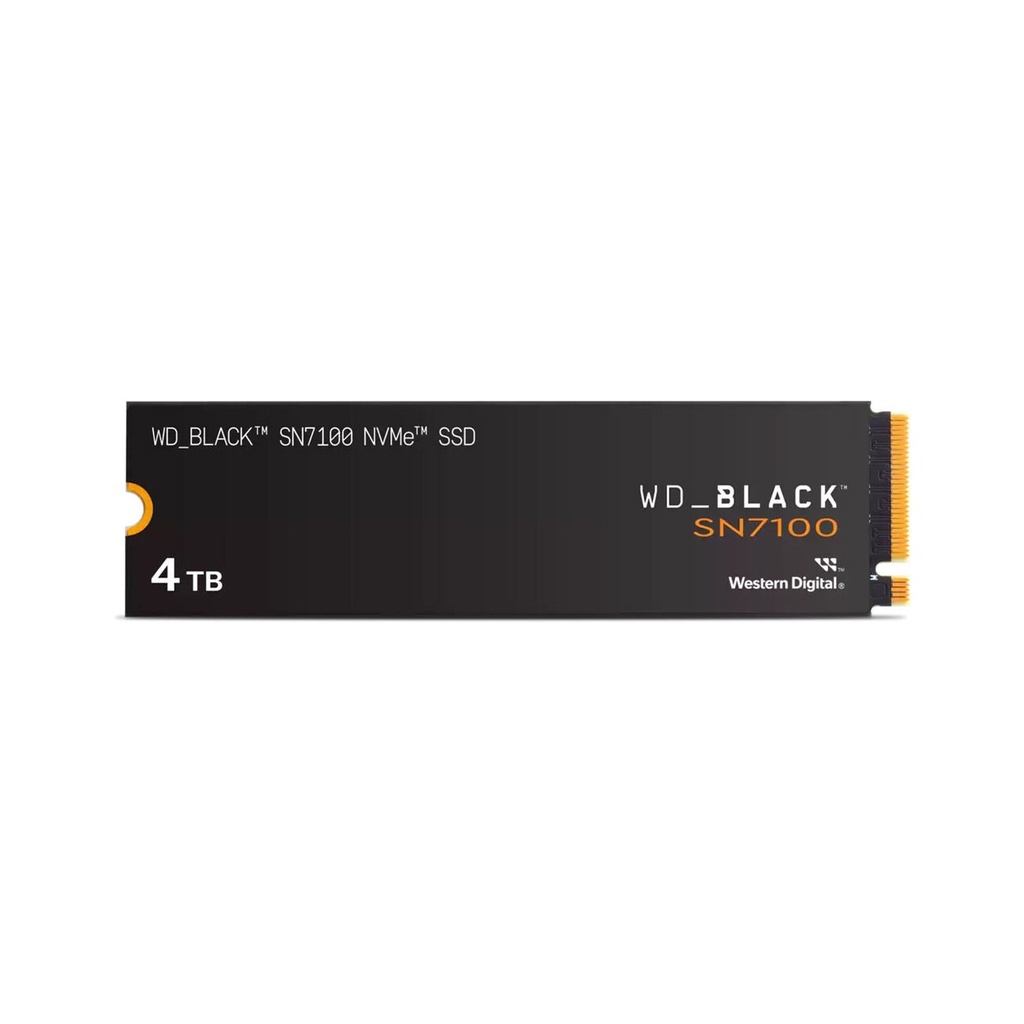 WD Black SN7100 Game Drive 4TB NVMe SSD M.2 Gen 4 Up To 7000MB/s Read | WDS400T4X0E-00CJA0