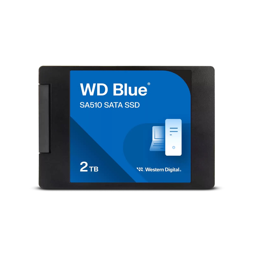 WD Blue SA510 2TB SATA SSD 2.5" Up to 560 MB/s Read