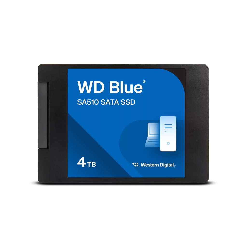 WD Blue SA510 4TB SATA SSD 2.5" Up to 560 MB/s Read