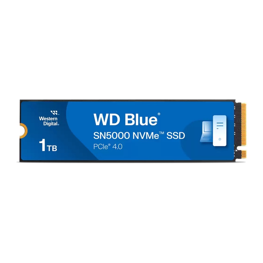 WD Blue SN5000 1TB NVME SSD M.2 PCIe 4.0 Upto 5,150 MB/s Read