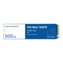 WD Blue SN570 500GB M.2 2280 PCIe Gen3 x4 NVMe SSD RW 3500/2300MB/s
