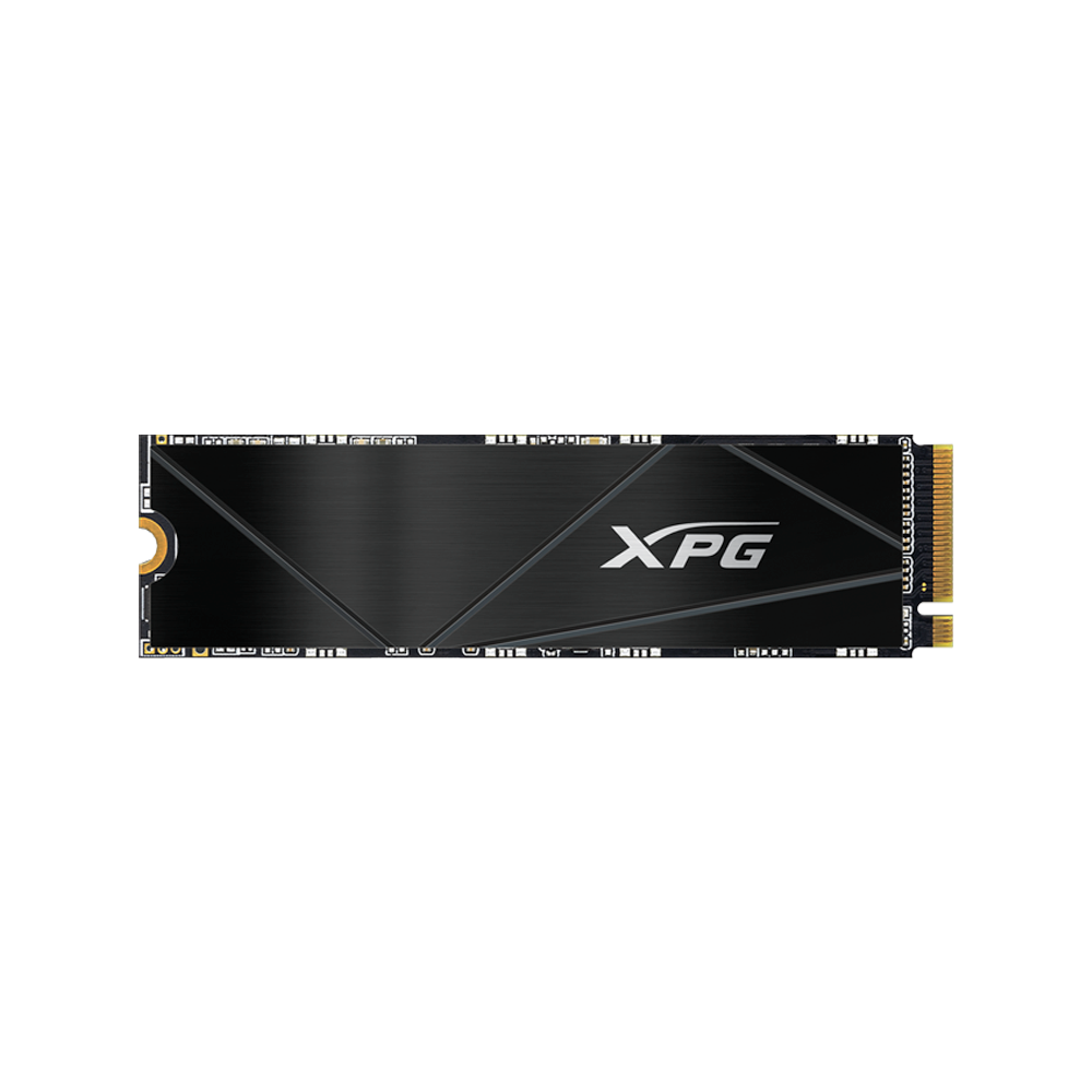XPG 512GB GAMMIX S50 Lite PCIe Gen4x4 M.2 2280 Solid State Drive speed up to 3800/s with Optional Heatsink - Silver