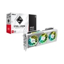 ASRock Radeon RX 9070 Steel Legend 16GB OC Edition GDDR6 Graphics Card - White