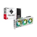 ASRock Radeon RX 9070 XT Steel Legend 16GB GDDR6 Graphics Card - White