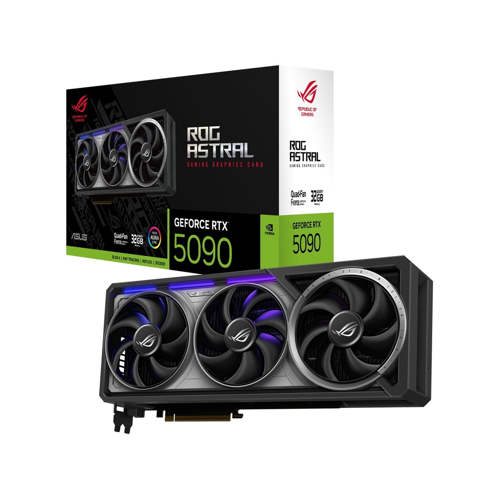 [NS030182] ASUS ROG Astral GeForce RTX™ 5090 32GB GDDR7 Graphic Card