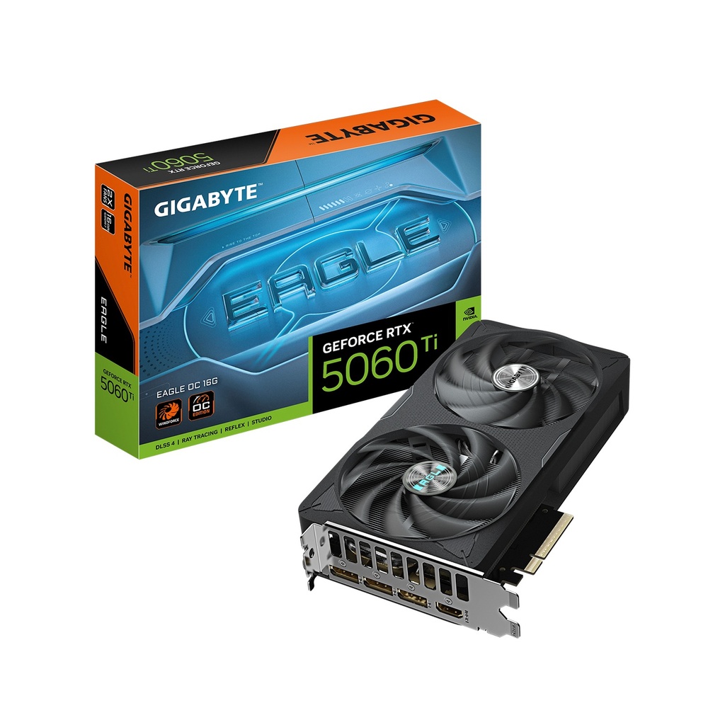 [NS030113] GigaByte GeForce RTX 5060Ti EAGLE OC Edition 16GB GDDR7 Graphics Card