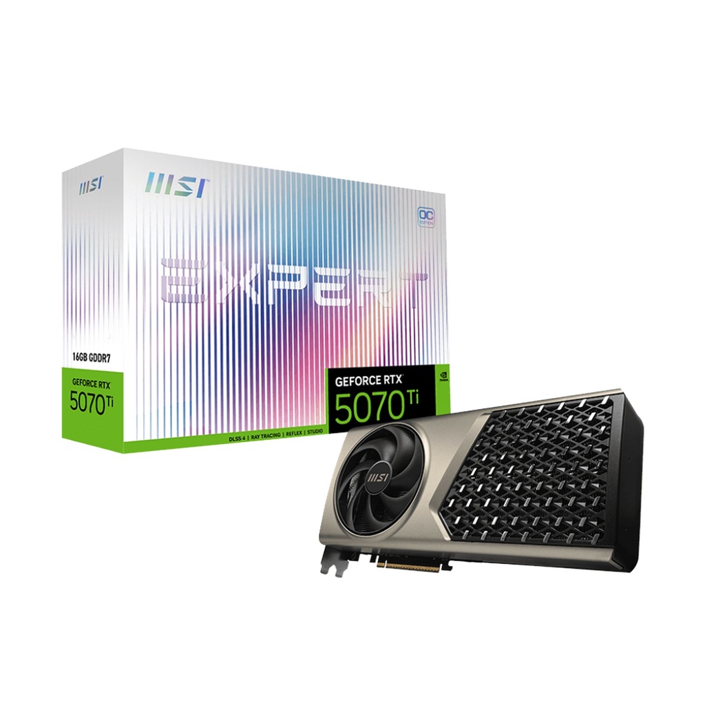 [NS031119] MSI Geforce RTX 5070Ti Expert OC Edition 16GB GDDR7 Graphic Card