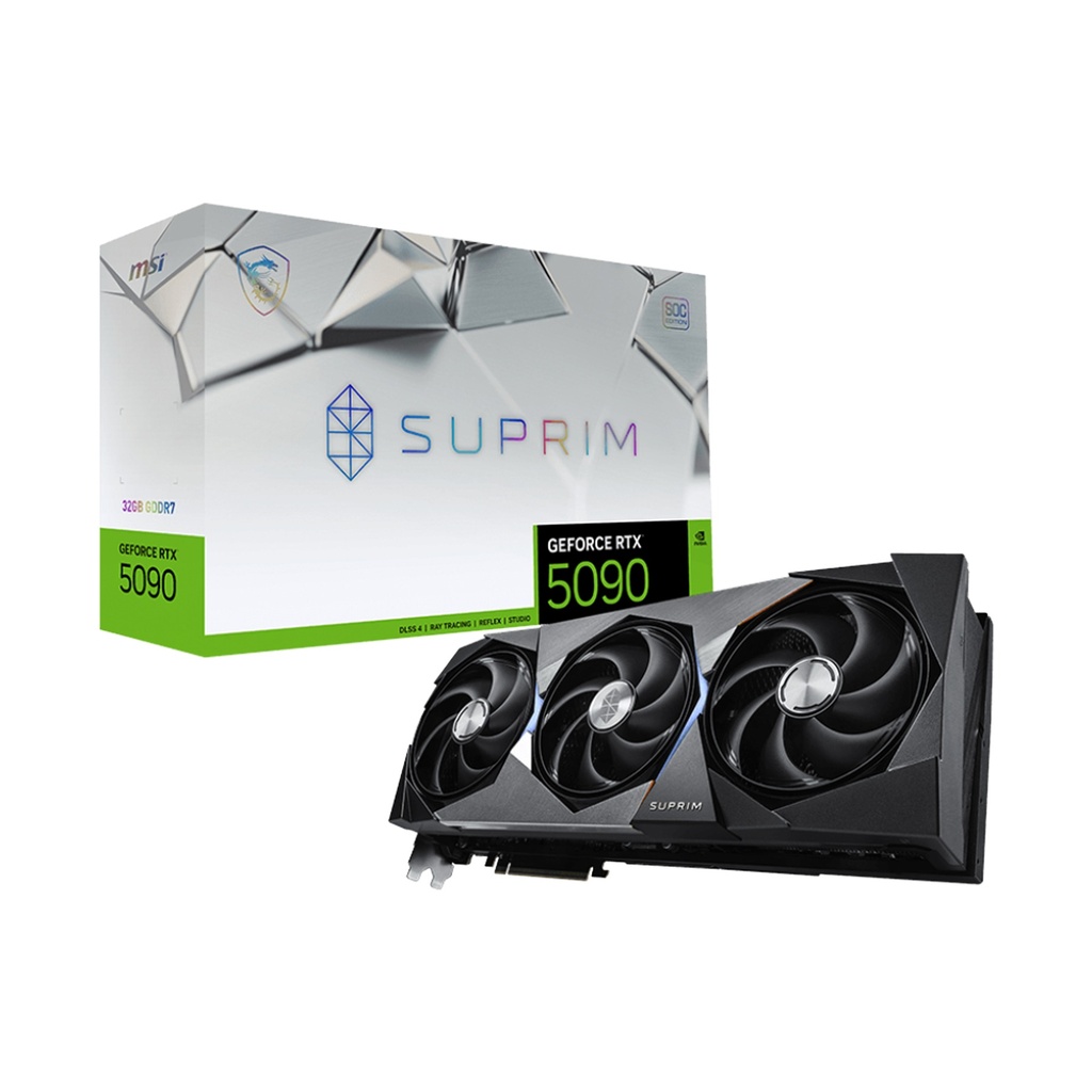 [NS029686] MSI GeForce RTX™ 5090 32G SUPRIM SOC Edition GDDR7 Graphic Card