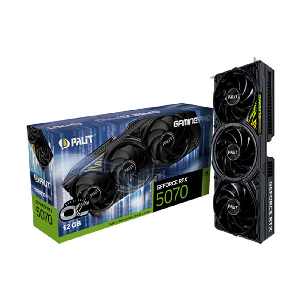 [NS028516] Palit Gaming Pro Geforce RTX 5070 12GB OC GDDR7 Graphic Card