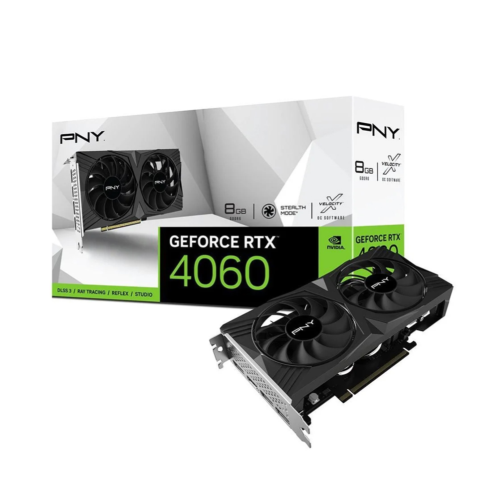 [NS013409] PNY GeForce RTX 4060 8GB VERTO™ Dual Fan DLSS 3