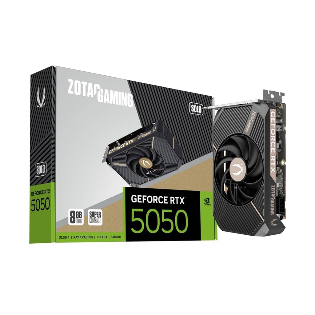 Zotac GeForce RTX 5050 SOLO 8GB GDDR7 Graphics Card