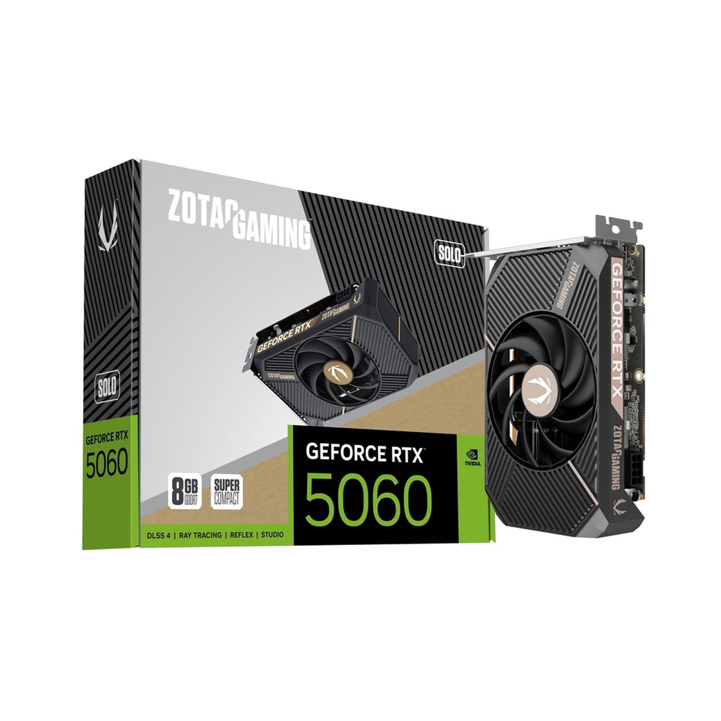 [NS029066] Zotac GeForce RTX 5060 SOLO 8GB GDDR7 Graphics Card