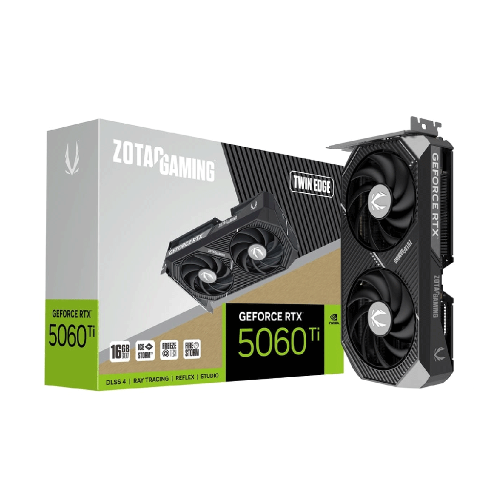 [NS028884] Zotac Geforce RTX 5060Ti 16GB Twin Edge GDDR7 Graphic Card