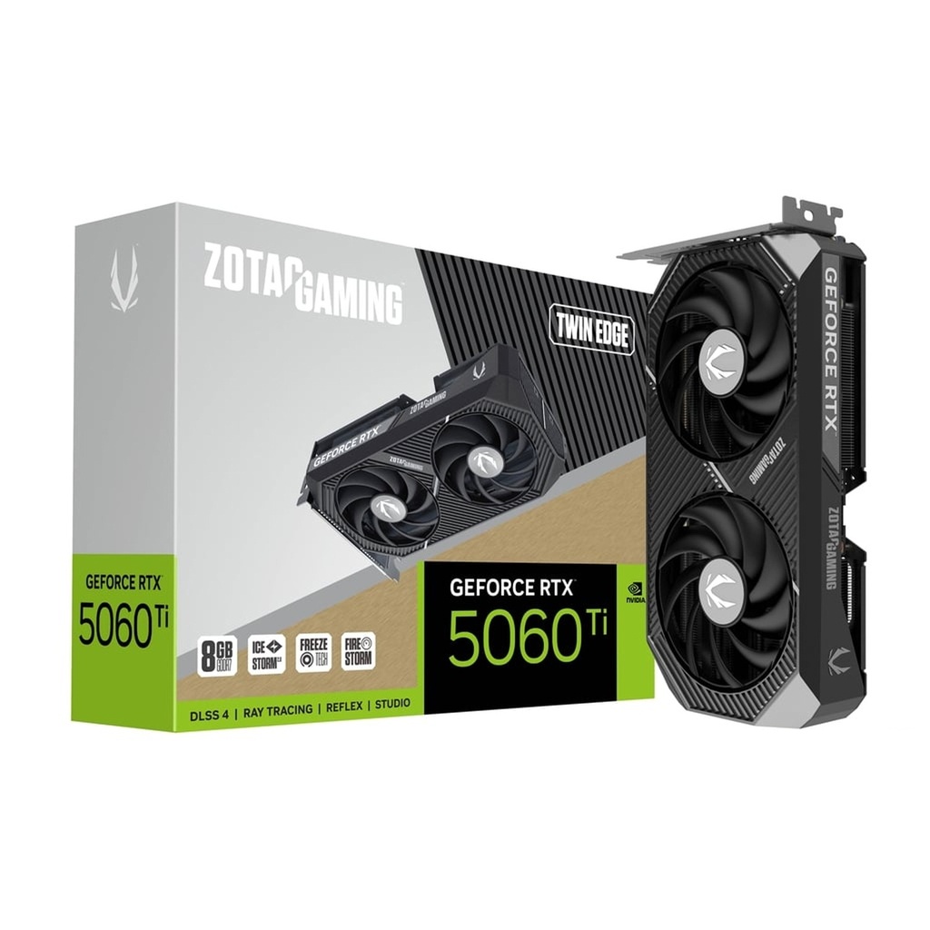 [NS028763] Zotac Geforce RTX 5060Ti 8GB Twin Edge GDDR7 Graphic Card