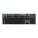 Logitech G915 X Lightspeed Low-Profile Wireless Gaming Keyboard Key Control, LightSync, Low-Profile Mechanical Switches - Black