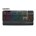 Asus Rog Strix Claymore II Wireless/Wired Mechanical TKL Gaming Keyboard ROG RX Red Switch (Arabic)