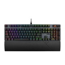 Asus XA14 Rog Strix Scope II Wired Optical Mechanical Gaming Keyboard NX Snow V2 Switch Refined Linear (Arabic) - Black