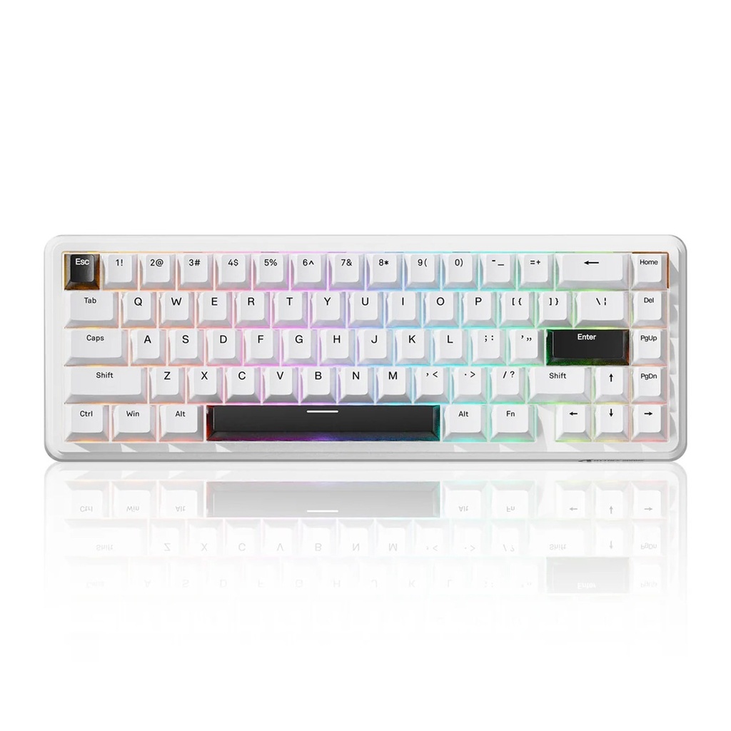 Attack Shark X65 HE 8K Magnetic Switch Rapid Trigger Keyboard - White