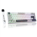 ATTACK SHARK X68MAX HE 60% Wired 8KHz, 0.005mm Rapid Trigger Aluminum Keyboard Magnetic Switch - Star White