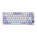 ATTACK SHARK X820 Ultra Wireless Tri-Mode (2.4G + Type-C + Bluetooth)Gasket Mechanical Keyboard - Star White + Shark Switch