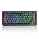 ATTACK SHARK X82PRO HE 75%, 8KHz, 0.01mm RT Wireless Tri-Mode Gaming Keyboard Magnetic Switch - Black