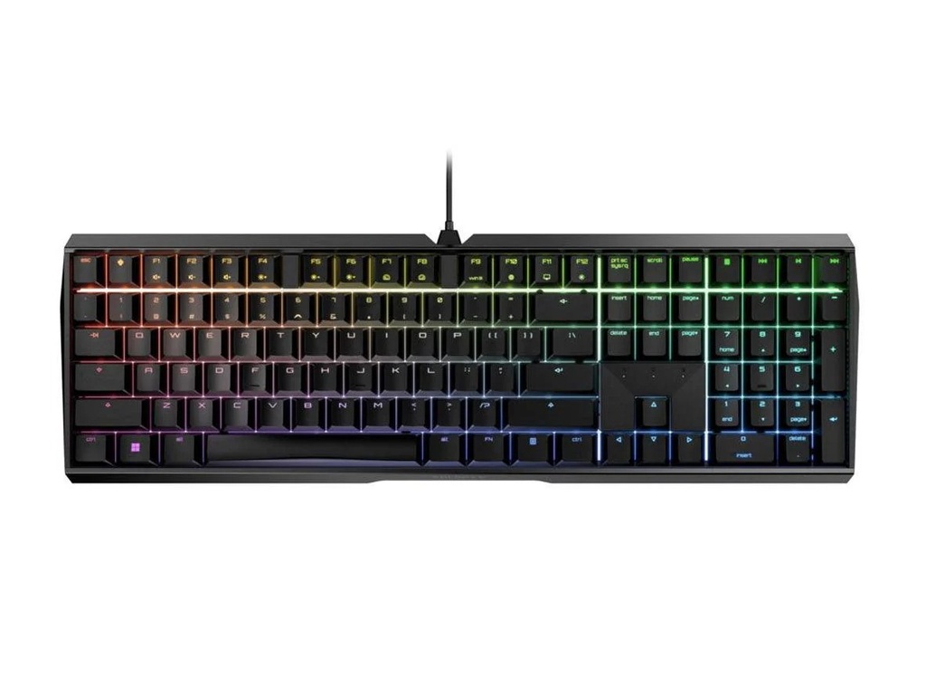 [NS027408] CHERRY MX 3.0S Silent Red Switch RGB Mechanical Gaming Keyboard - Black