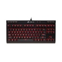 Corsair K63 TKL Compact Mechanical Gaming Keyboard Cherry MX Red Switch