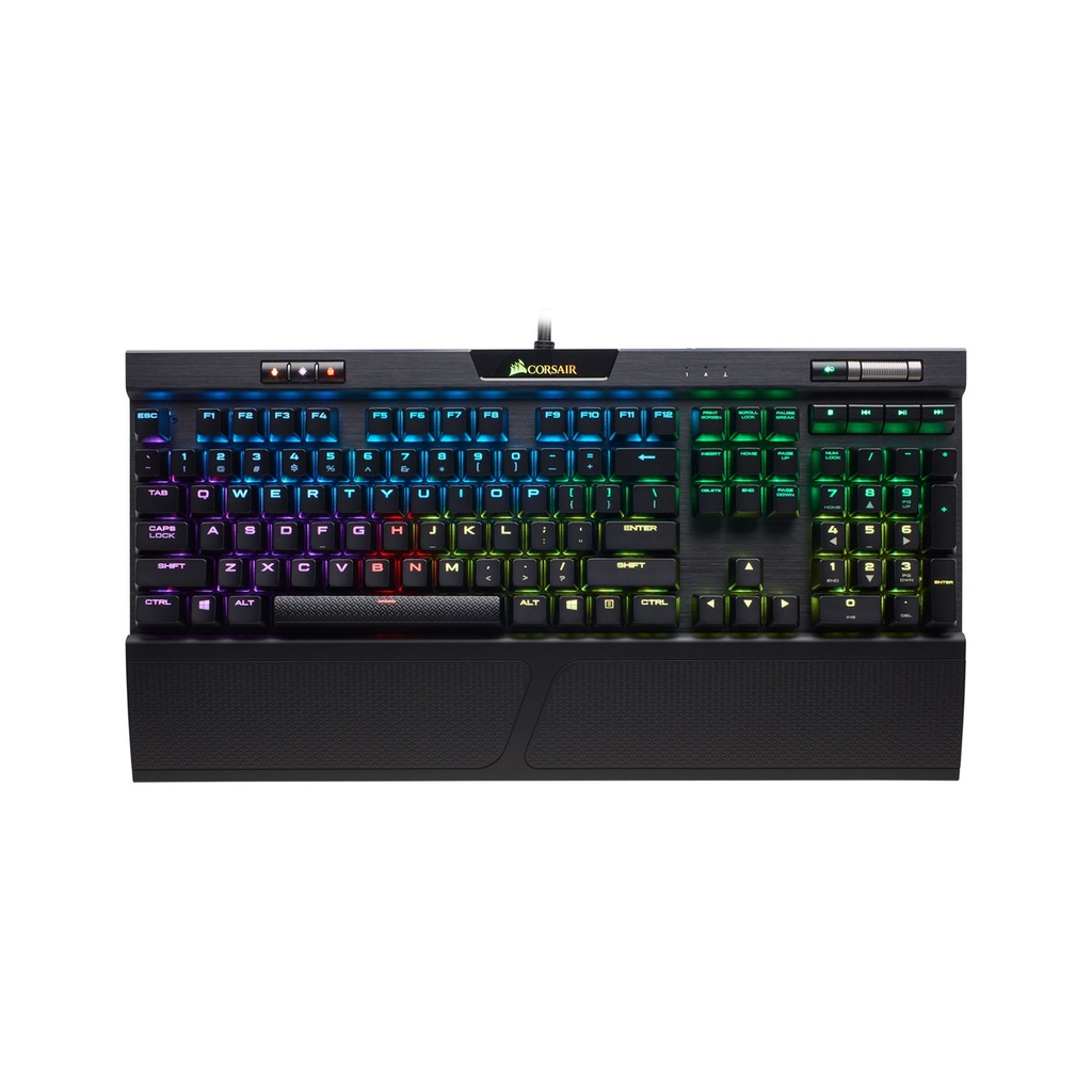 Corsair K70 RGB MK.2 Mechanical Gaming Keyboard Cherry MX Red Switch