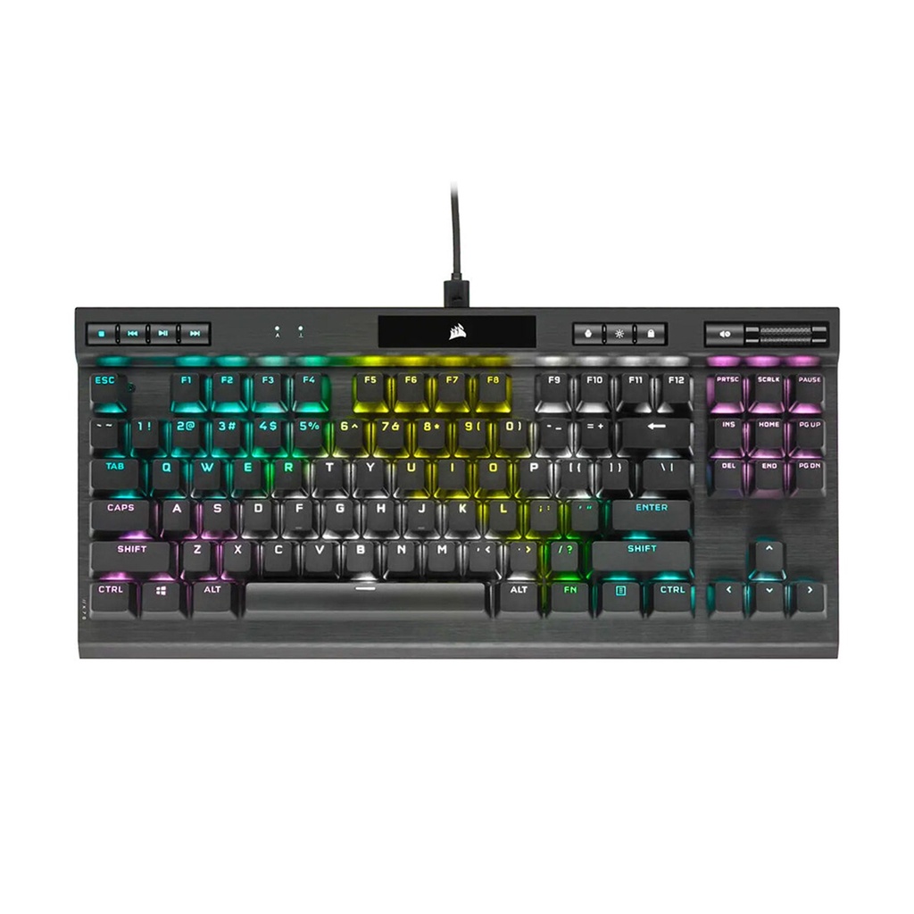 [NS003528] Corsair K70 RGB TKL Champion Series Mechanical Gaming Keyboard Cherry MX Red Switch