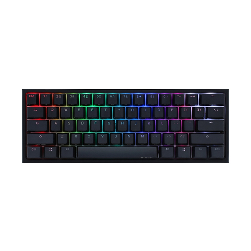 Ducky One 2 Mini v2 RGB Mechanical Keyboard Silent Red Switch