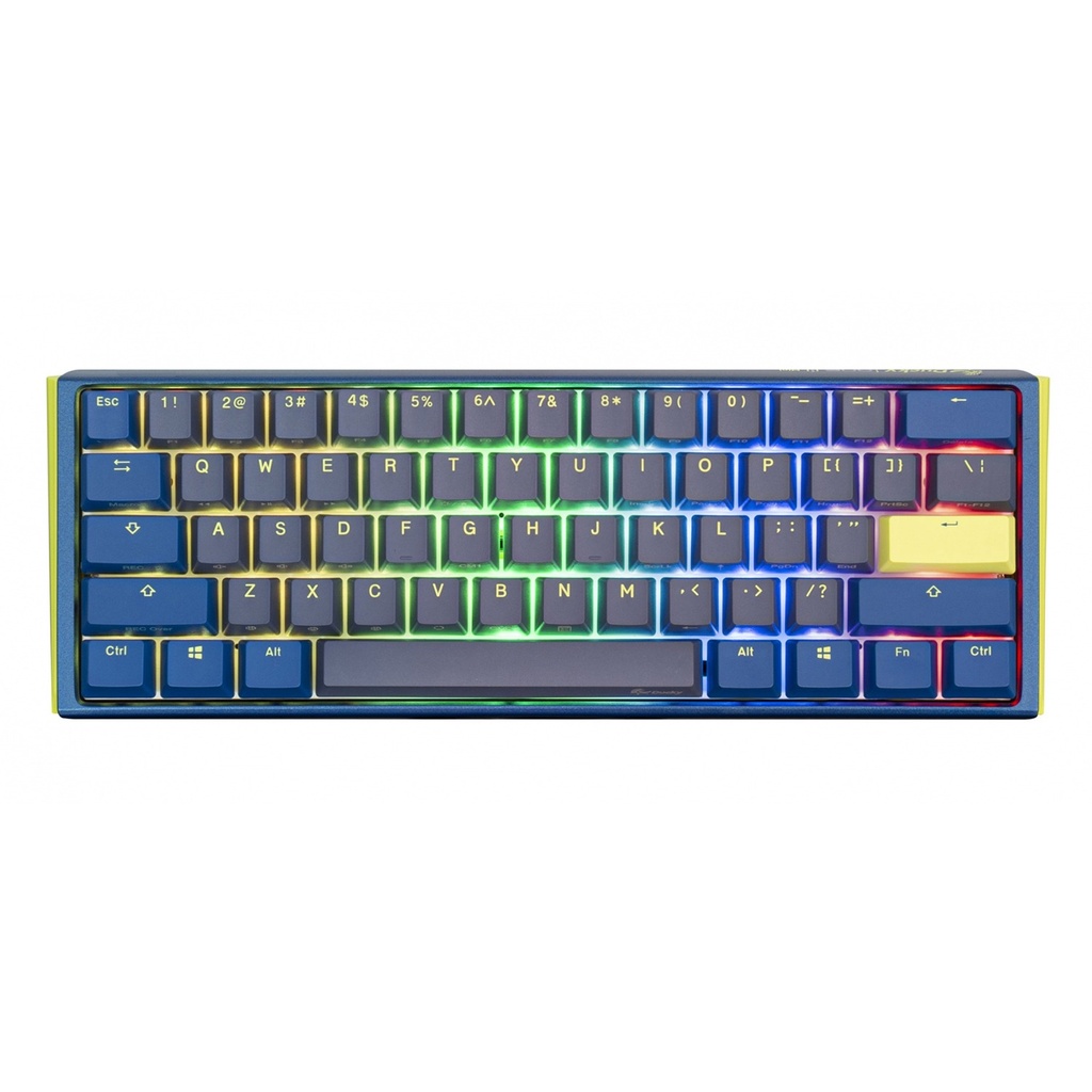 Ducky One 3 Mini DayBreak Hot-Swap RGB Double Shot PBT Mechanical Keyboard MX Cherry Red Switch