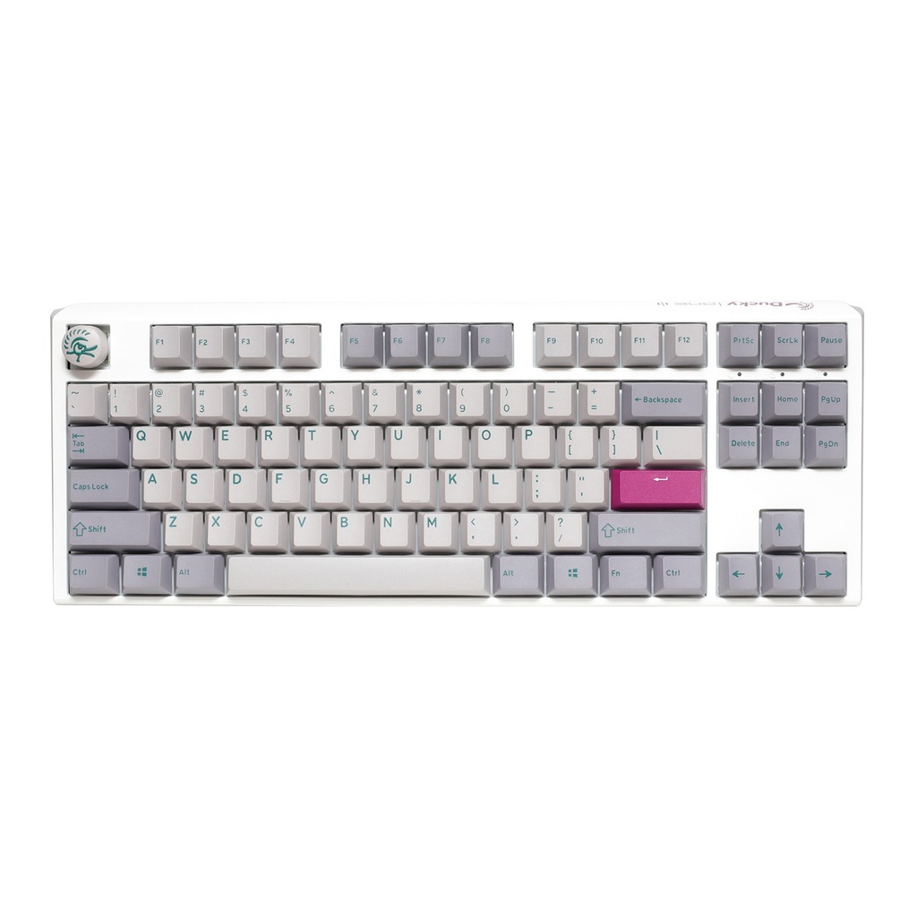 [NS011469] Ducky One 3 Mist Hot-Swap RGB Double-Shot PBT Mechanical Keyboard MX Cherry Red Switch