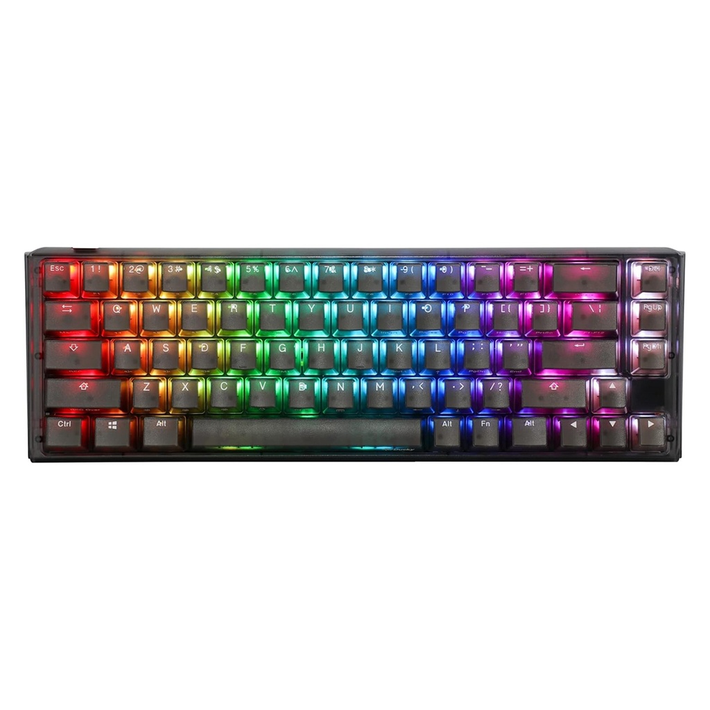 [NS011495] Ducky One 3 SF Aura Black Hot-Swap RGB Double Shot PBT Mechanical Keyboard MX Cherry Red Switch