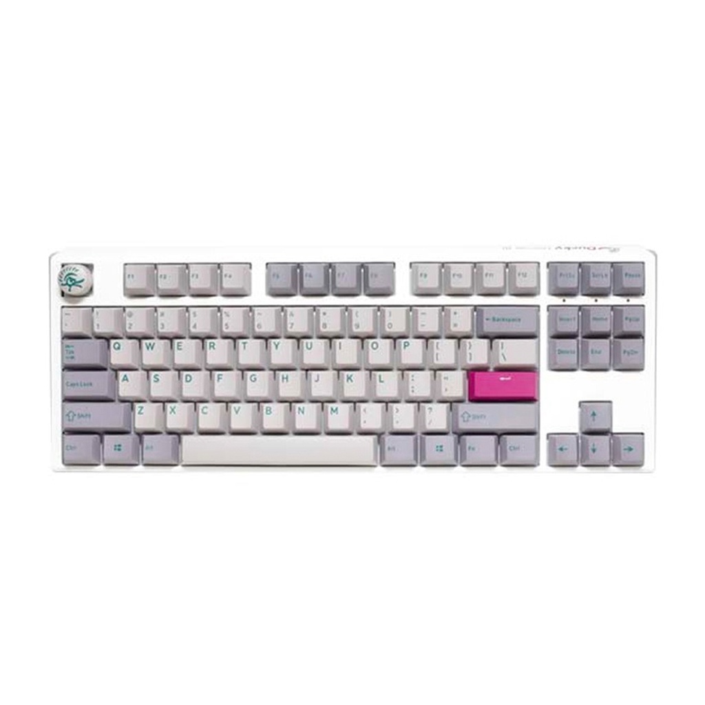 [NS012300] Ducky One 3 TKL Hot-Swap Wired Mechanical Gaming Keyboard (Silent Red Switch) - Mist Grey