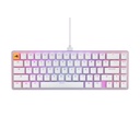 Glorious GMMK2 Compact 65% Modular Mechanical Gaming Keyboard Pre-Built Edition - White