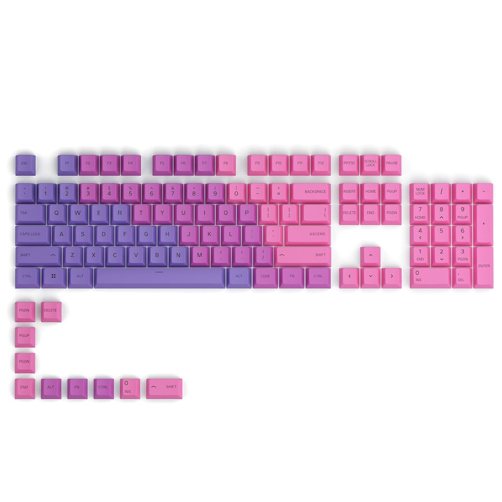 Glorious GPBT Premium PBT Keycaps (GMMK PRO / GMMK 2) - Nebule