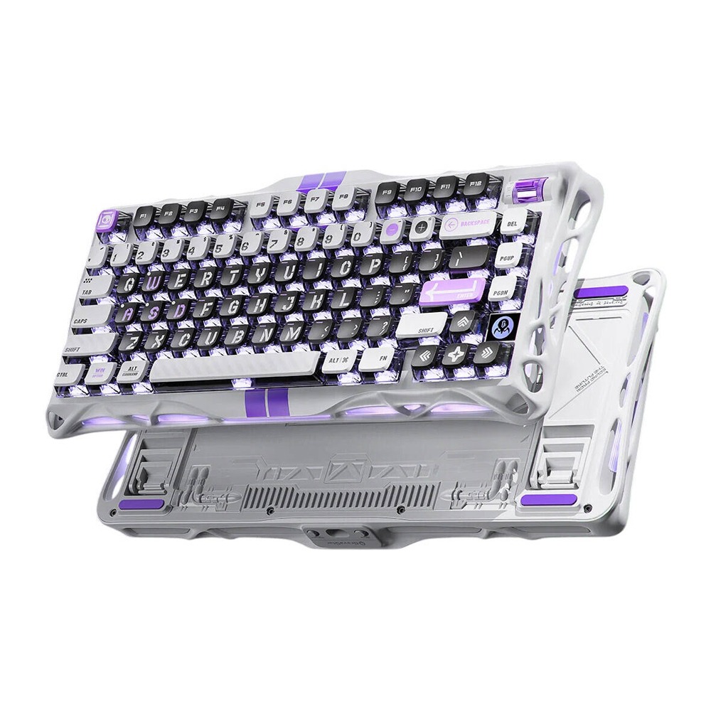 [NS031633] Gravastar Mercury V75 75% Hall Effect Magnetic Switch Gaming Keyboard For Windows XP & Above/Mac - Mecha Gray
