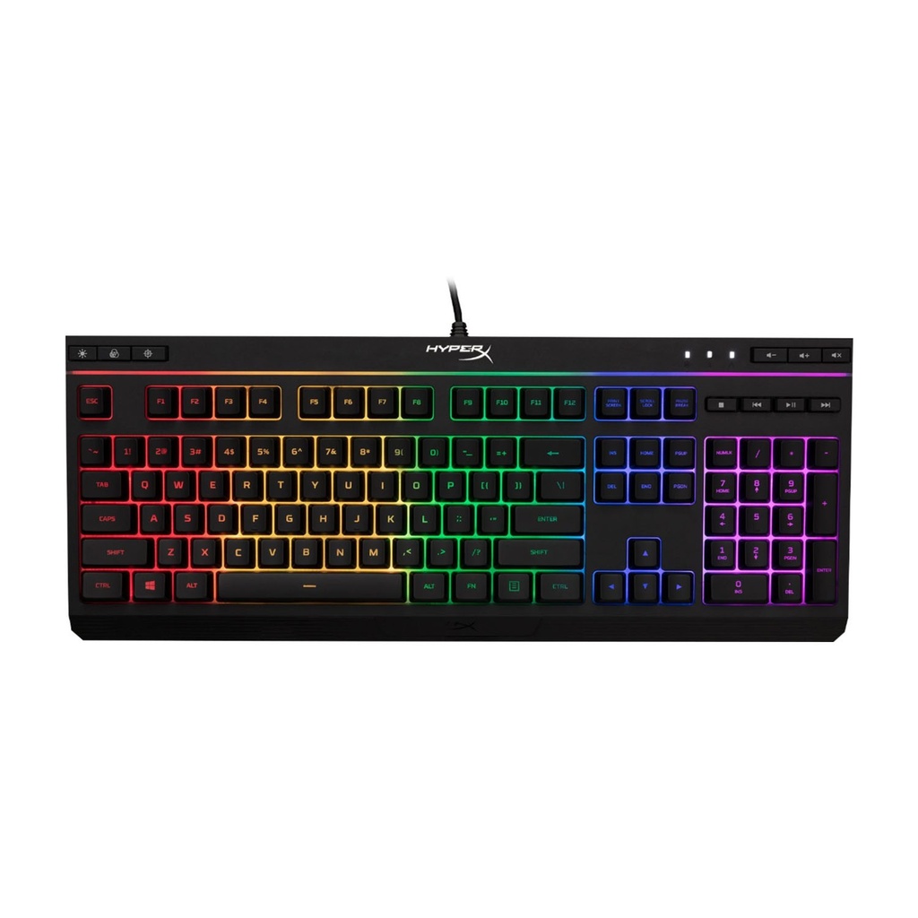 [NS011714] HyperX Alloy Core Membrane RGB Wired Gaming Keyboard Compatible With PC, PS4™, Xbox One™ - Black
