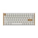 Keychron K2 HE 75% Wireless RGB Mechanical Gaming Keyboard (Magnetic Switch) (Arabic layout) - White (Special Edition)