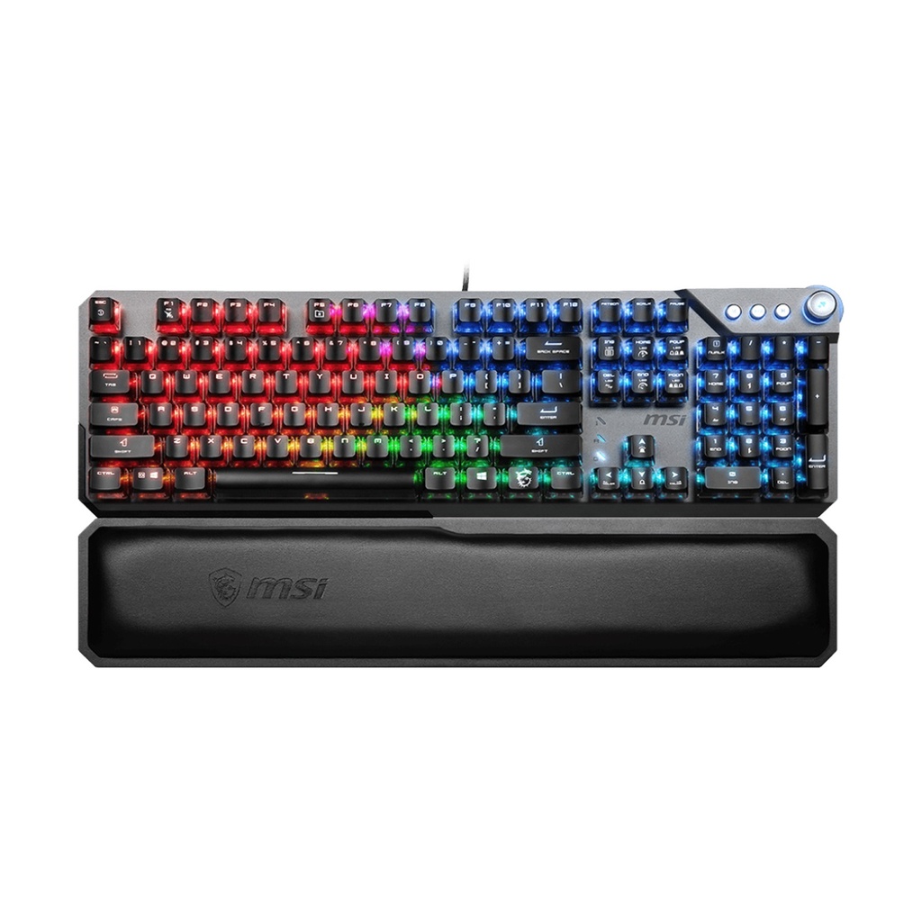 [NS016089] MSI VIGOR GK71 Sonic Mechanical RGB Gaming Keyboard Blue Switch -Black