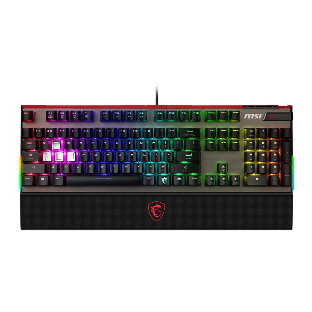 [NS001346] MSI Vigor GK80 RGB Gaming KeyBoard Cherry MX Red Switch