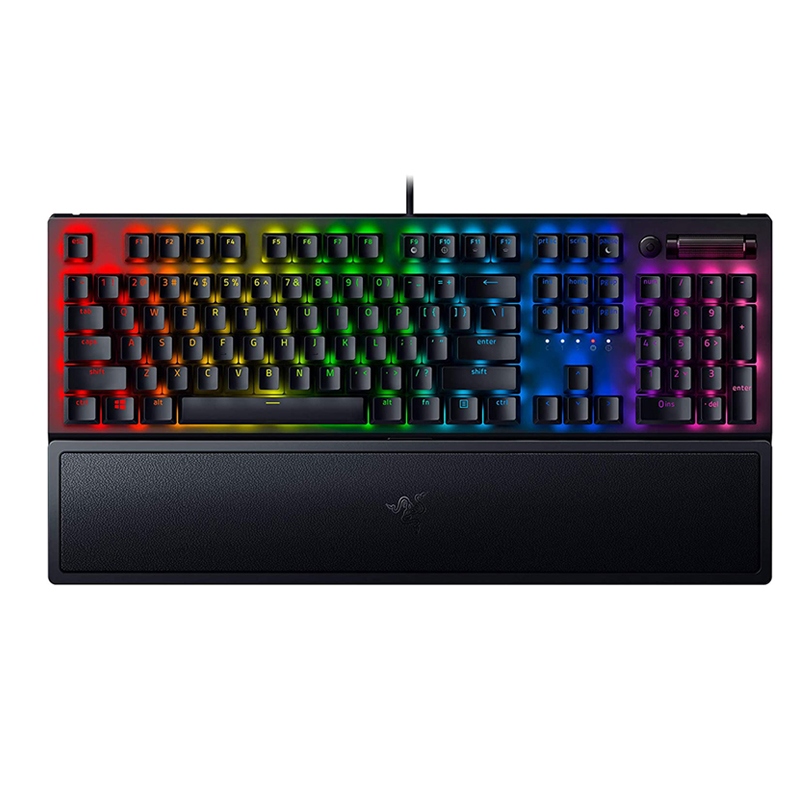 [NS003664] Razer BlackWidow V3 Mechanical RGB Gaming Keyboard Green Switch With Wrist Rest