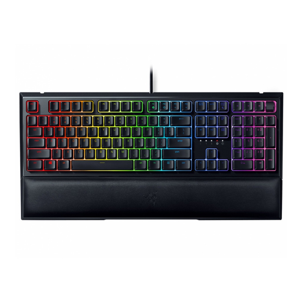 [NS001120] Razer Ornata V2 Mecha-Membrane Switches Gaming Keyboard with Wrist Rest & Multi-Function Digital Wheel and Media Keys