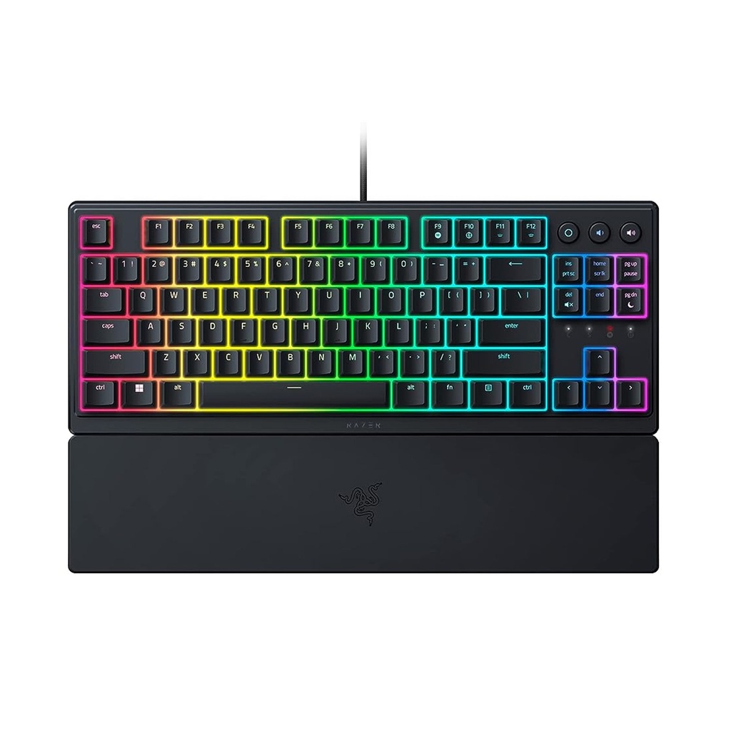 [NS012266] Razer Ornata V3 Tenkeyless - Low Profile Gaming Mechanical Membrane Wired Keyboard