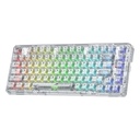 Redragon Elf Pro Wireless Crystal 75% Gasket Hot-Swappable Mechanical Keyboard(Crystal)
