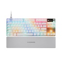 SteelSeries Apex Pro TKL Gen 3 Adjustable Switches With Rapid Trigger + Rapid Tap - White