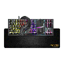 Twisted Mind Pro Gaming All-In-One Bundle Gaming Wired Keyboard, Wired Headset, Wired Mouse & Mousepad