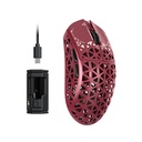 Attack Shark R5 Ultra Carbon Fiber Tri-Mode Wireless (BT/2.4G Wireless/Wired) 8K PAW3950MAX Gaming Mouse - Red